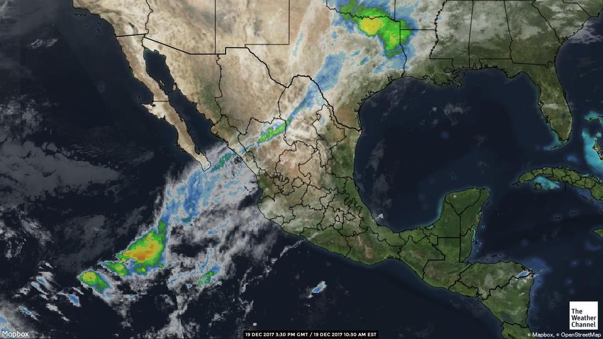 radar map მექსიკაში