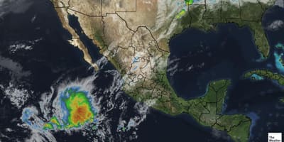 ამინდის radar map მექსიკაში