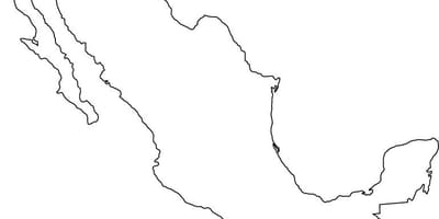 მექსიკაში კონტურული რუკა