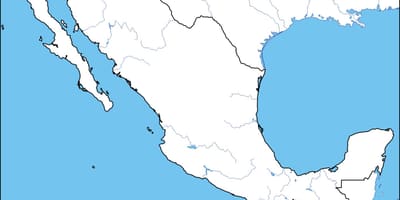 რუკის მონახაზი მექსიკაში