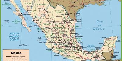 მექსიკაში რუკა